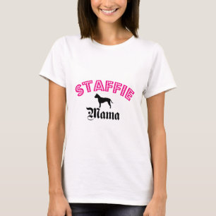 Staffie Mutter T-Shirt
