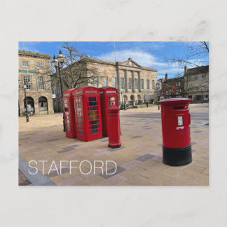 Stafford Holiday Postcard Feiertagspostkarte
