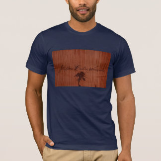 Stafford kundenspezifisches Holzarbeit-Logo T-Shirt