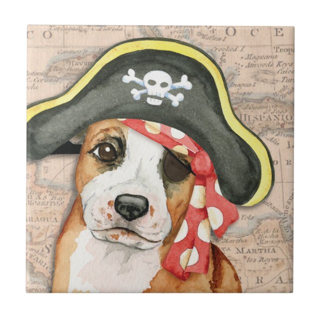 Stafford Pirate Fliese (Vorderseite)