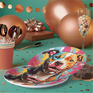 Staffordshire Birthday Fun Pappteller