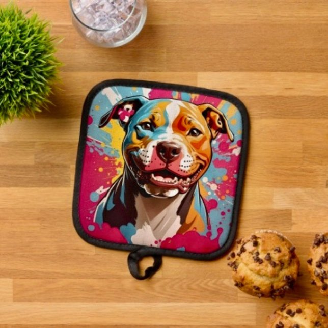 Staffordshire Birthday Fun Topflappen (Von Creator hochgeladen)