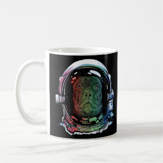 Staffordshire Bull Terrier Dog Astronaut Dog Kaffeetasse