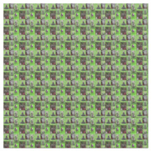 Staffordshire Bull Terrier Foto-Collage, Stoff