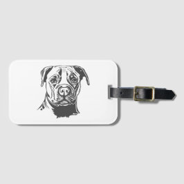 Staffordshire Bull Terrier Gepäckanhänger