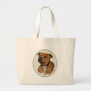 Staffordshire Bull Terrier Gifts Jumbo Stoffbeutel