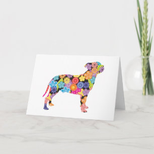 Staffordshire Bull Terrier Karte