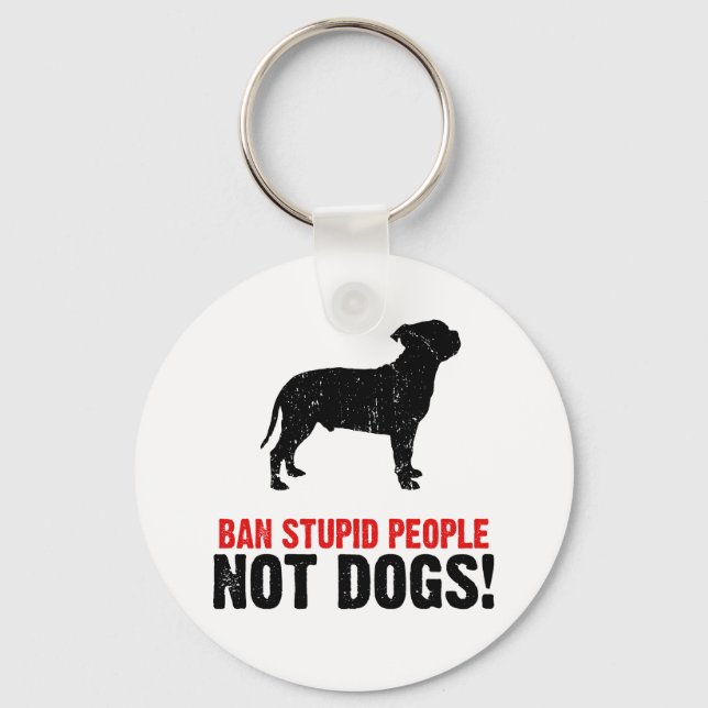 Staffordshire Bull Terrier Schlüsselanhänger (Vorderseite)