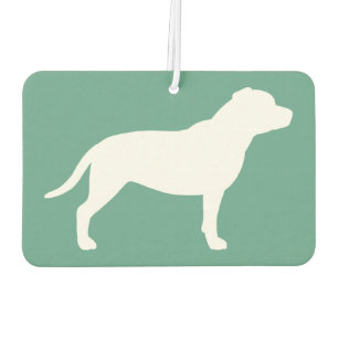 Staffordshire Bull Terrier Silhouette Autolufterfrischer