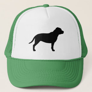 Staffordshire Bull Terrier Silhouette Truckerkappe