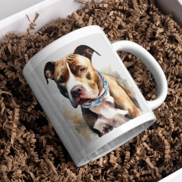 Staffordshire Bull Terrier The Gentle Guardian 🐾 Kaffeetasse