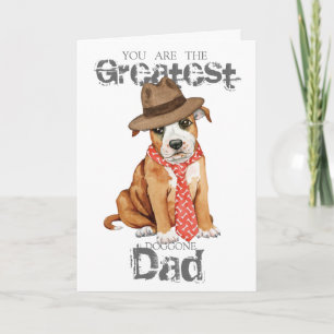 Staffordshire Bull Terrier Vater Karte
