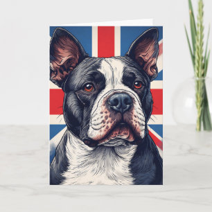 Staffordshire Bull Terrier Vereinigtes Königreich Karte