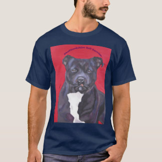 Staffordshire-Bullterriert-stück T-Shirt