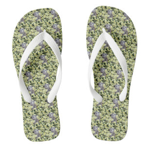 Staffy In The Daisies,  Flip Flops