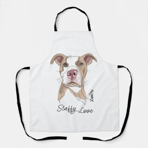 Staffy Love - Zani Mo Protection Schürze