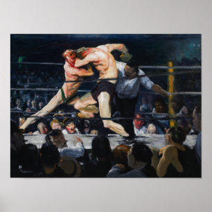 Stag an Sharkey's George Bellows Poster
