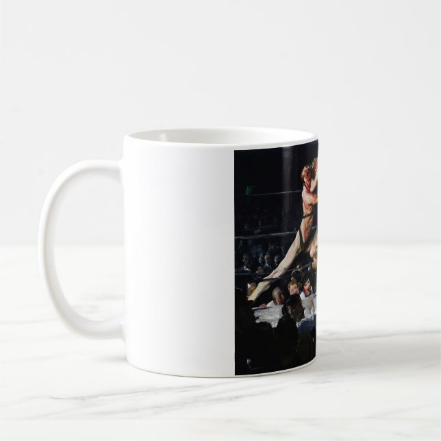 Stag an Sharkey's von George Bellows Kaffeetasse (Links)