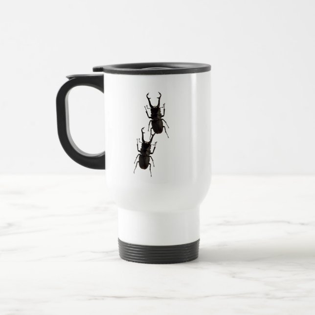 Stag Beetle Reisebecher (Links)