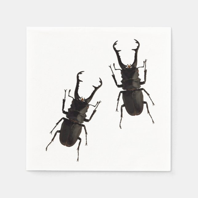 Stag Beetle Serviette (Vorderseite)
