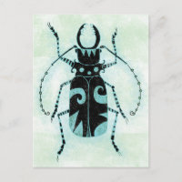 Stag Beetle Supreme Postcard
