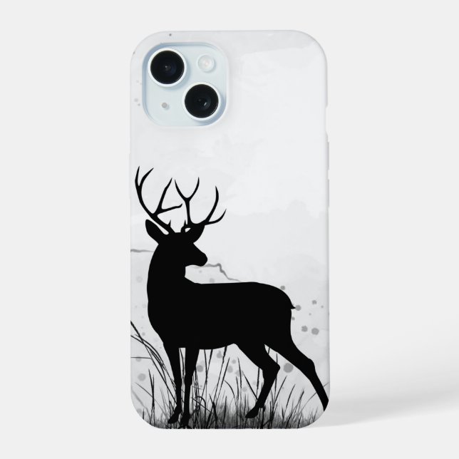 Stag Deer Faune Animal Nature Art (Verso)