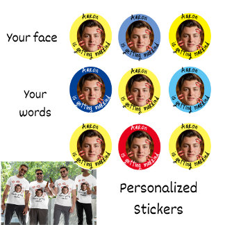 Stag Do Bachelor Party liefert lustige Stickers Aufkleber