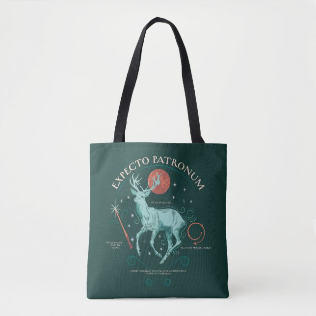 Stag Expecto Patronum Graphic Tasche (Vorderseite)