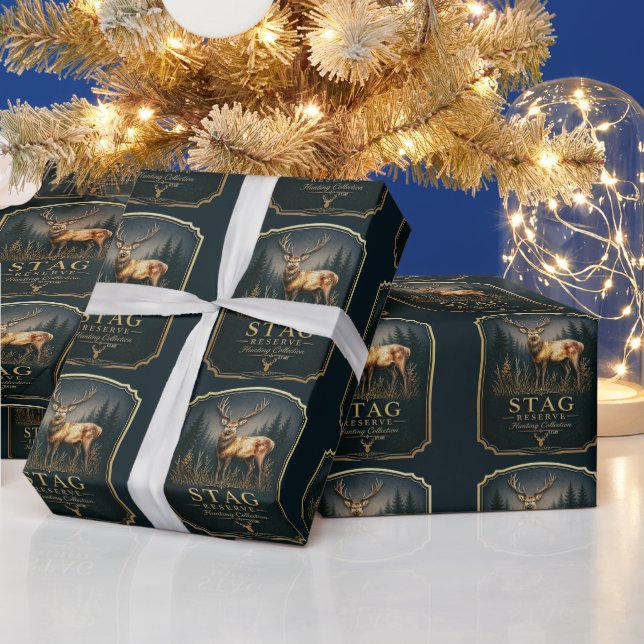 STAG – JAGDKOLLEKTION  GESCHENKPAPIER (Feiertage)