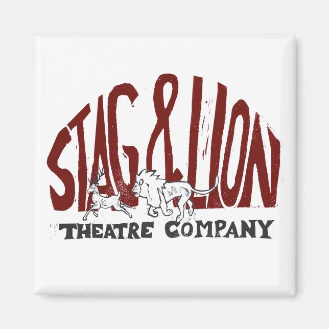 Stag & Lion Magnet (Vorne)