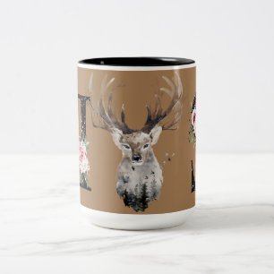 Stag personalized Mug Zweifarbige Tasse