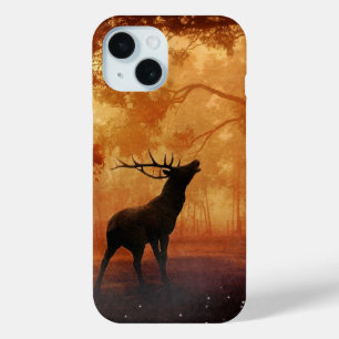 Stag Silhouette bei Sunset Case-Mate iPhone Hülle