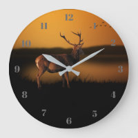 Stag Sunrise Misty Morning Deer