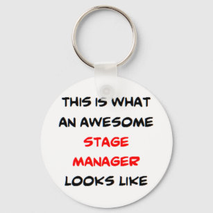 stage manager, awesome schlüsselanhänger