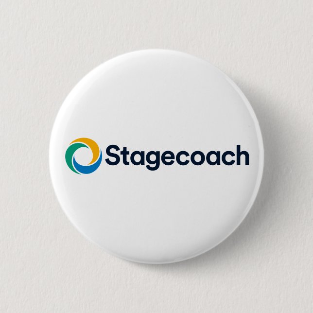 Stagecoach Abzeichen Button (Vorderseite)