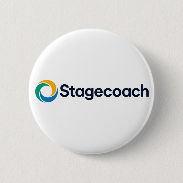 Stagecoach Abzeichen Button (Vorderseite)