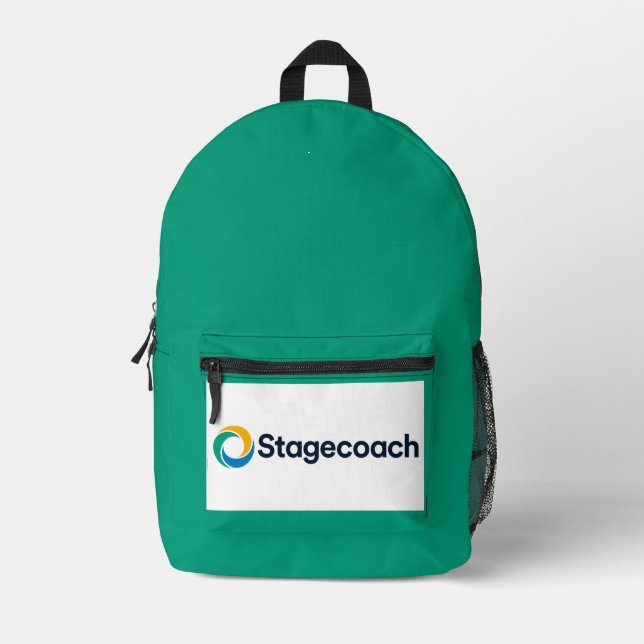 Stagecoach-Backpack Bedruckter Rucksack (Vorderseite)