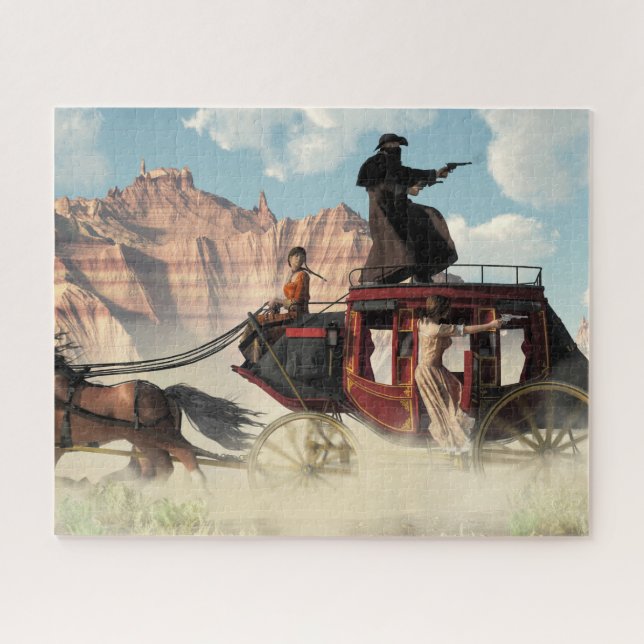 Stagecoach Chase (Horizontal)