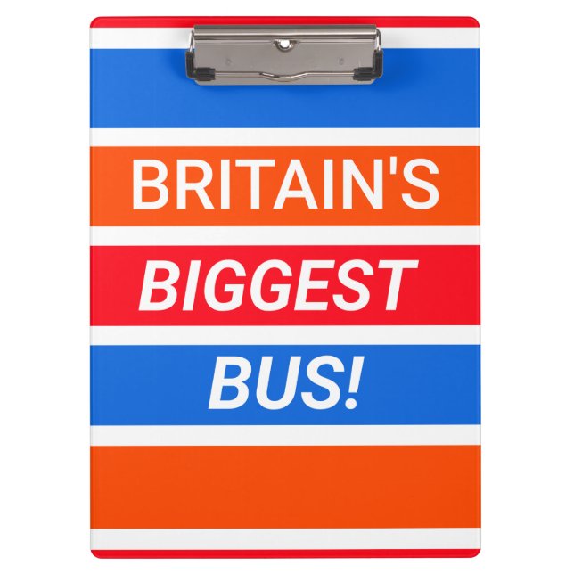 Stagecoach Clipboard Klemmbrett (Vorderseite)