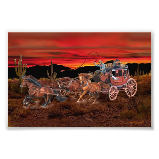 STAGECOACH COWBOYS FOTODRUCK (Vorne)