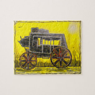 Stagecoach in der Wüste