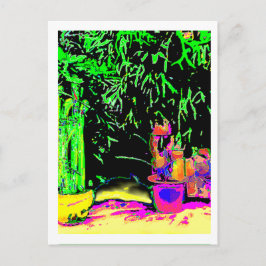 Staghorn Fern jGibney The MUSEUM Zazzle Postkarte