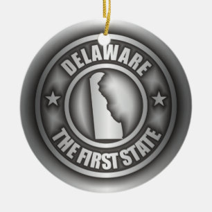 Stahl" dekorative Verzierungen "Delawares Keramik Ornament