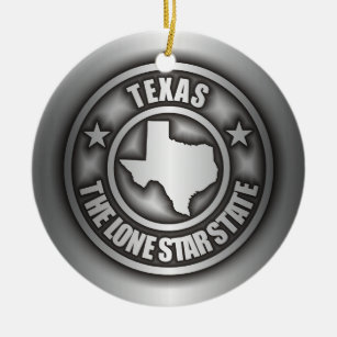 Stahl" dekorative Verzierungen "Texas Keramik Ornament
