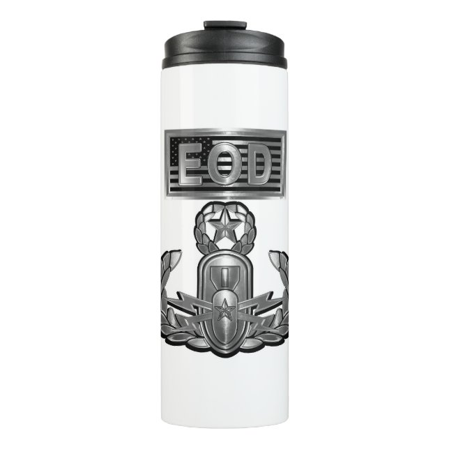Stahl-Design-Master-Sprengkörper-Entsorgung Thermosbecher (Vorderseite)