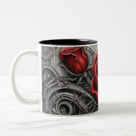 Stahl und Rose 018 Zweifarbige Tasse