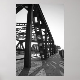 Stahl und Schatten Poster