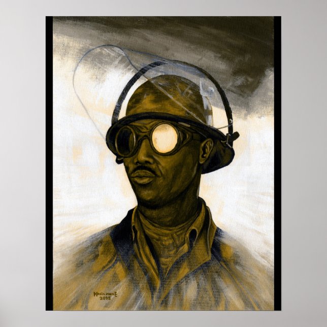 Stahlarbeiter Poster (Vorne)