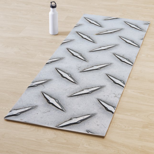 Stahldiamantplatten-Design Yogamatte (Beispiel)