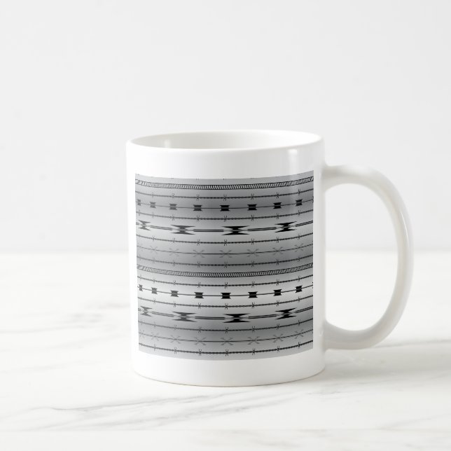Stahldraht Kaffeetasse (Rechts)